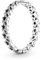 Pandora 190029C00 Ring Damen Band Asymmetrische Sterne Sterling-Silber 50