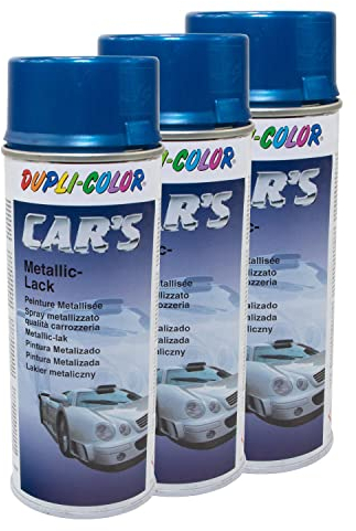 Lackspray Spraydose Sprühlack Cars Dupli Color 706837 blau azurblau metallic 3 X 400 ml