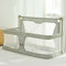SADRIM 3 in 1 beistellbett Baby,babybett,Babywiege,Baby Bett,Höhenverstellbares, beistellbett Baby boxspringbett,Baby laufstall, der auf das Bett gestellt Werden kann,mit Mückennetz