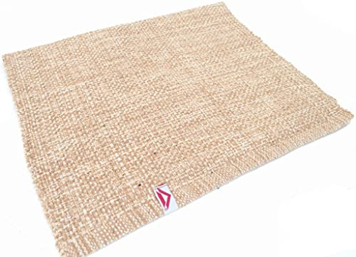 Casa Service ECOPRIME Tappeto Cotone, Lavabile, per Bagno e Cucina, Antiscivolo (50x80cm, Beige)
