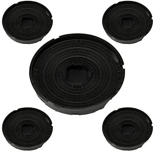 Elica Kohlefilter Original Dunstabzugshaube Mod F00208 - Kit 5 Stück
