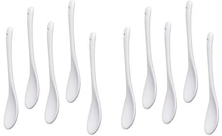 WETPET 10x Keramik Loeffel Teeloeffel Loeffel Marmelade Honig