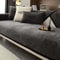 MTHGH Sofabezug Sofaschoner L Form u Form Ecksofa Anti-rutsch Couchschoner Couch Katze Hund Decke Überzug Sofaschutz Sofahusse Wasserdicht,darkgray-110x240cm