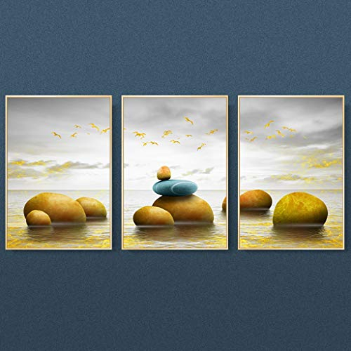 VejiA Gerahmtes Wandbild, minimalistisches dekoratives Gemälde, Wandgemälde, Sofa-Hintergrund, Wandbehang, Gemälde, Triptychon, Arbeitszimmer, Wandgem