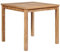 Willood Gartentisch 80x80x77 cm Massivholz Teak gartentisch Garten