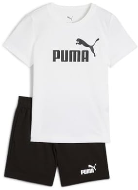 PUMA Jungen Ess No.1 Logo Tee And Shorts Set Ps Gestrickte Anzüge (1er Pack)