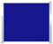 Willood Ausziehbare Seitenmarkise 120x300 cm Blau