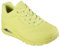 Skechers Uno Stacre - Tenis para hombre, Lima-verde, 36 EU