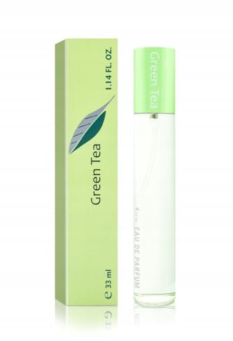 NAINA Damenparfüm Green Tea 33 ml – Inspirierte Parfüm Damen – Parfümfläschchen Spray, Flakon Eau de Parfum – Einzigartiger Duft und Dufterlebnisse – Einzigartige Aromakompositionen - Damendüfte