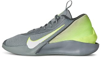Nike Herren G.T. Jump Academy Basketballschuh, Smoke Grey/Dark Smoke Grey/Volt/Weiß, 47 EU