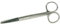 Chirurgische Schere gebogen spitz/stumpf 14,5 cm