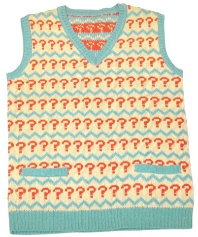 DOCTOR WHO X Groß Pullunder des Siebten Doktors (Sylvester McCoy) - Offizieller 7. Doktor Pullunder