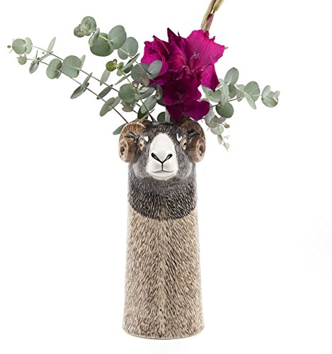 Quail Swaledale Blumenvase, Keramik, groß