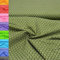 MAGAM-Stoffe Amelie Blümchen Baumwollstoff Oeko-Tex Meterware 50cm (08. Dunkelgrün)