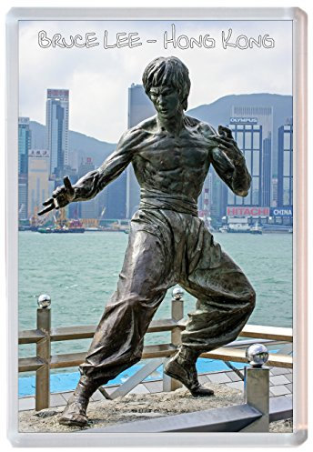 Bruce Lee - Hong Kong - Jumbo Fridge Magnet