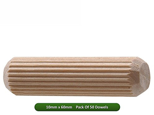 Fort Fasteners® Wooden Dowel 10mm x 60mm Pack Of 50