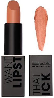 I Want That Lipstick Unforgettable Belè 6 ml | langanhaltender Lippenstift Made in Italy | extremer Komfort und intensive Farbe | Vegan & Cruelty Free Lippenstift in 6 eleganten Farben |