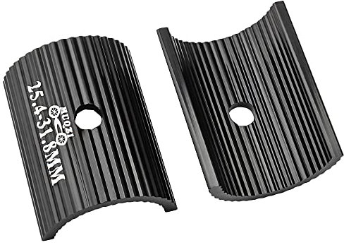 MUQZI Lenkerhülse, Fahrradlenker Adapter 25.4 auf 31.8 mm auf 35 mm Fahrradlenker Hülse, Lenker Adapter Unterlegscheiben (31.8 auf 35mm)