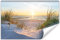 Muralo Vinyl Struktur Fototapete Strand Tapete Wandtapete Dünen Meer Sonne Himmel Wohnzimmer Schlafzimmer Moderne Wandbilder XXL Natur Panorama Wasser Wand Dekoration Br. 360 cm x Hö. 240 cm