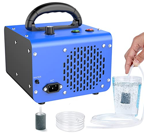 CAMECO Generatore di ozono con modalità aria e acqua 28.000mg/h, purificatore d'aria ionizzatore macchina ozono O3, deodorante commerciale e industriale per acqua, casa, auto, ufficio, cantina,