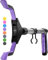 SLAH® 81cm pince ramasse objet for adult - 32 objet pince de préhension stick for Disabled Aids | Aides à la main pour personnes âgées et enfants Pliable Rotative déchets pince telescopique (Violet)