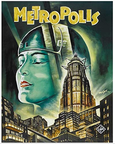 Metropolis Fritz Lang Poster 30 x 40 cm