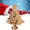 Tanant 17.8 inch Christmas Tree Advent Calendar Alcohol Holder 24 Days Wine Rack Wooden Decoration, Wooden Christmas Tree Advent Calendar Wine Bottle Rack for Holiday Party Home Decoration