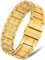 MagnetRX® Titan Magnet Armband Herren mit dreifacher Stärke – Titan Wrist Magnetisches Armband – Verstellbares Magnetarmband Herren - Magnet Armreif Herren mit hochwertigem Faltverschluss (Gold)