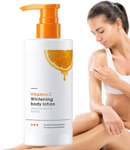 Lotion für Frauen,Vitamin-C-Körpercreme - Body Hand Moisturizer mit Orangenextraktionsessenz spendet Feuchtigkeit für trockene Haut, Hautpflegeprodukt