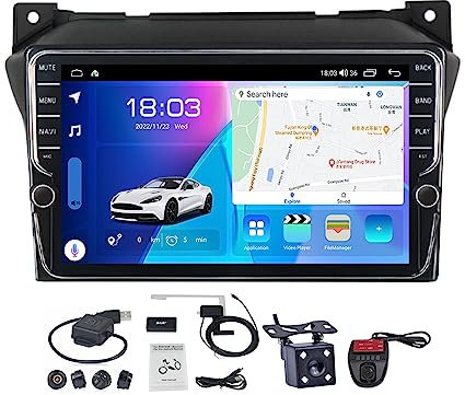 VOLEMI Android 11 Autoradio mit Navi für Suzuki Alto 2009-2016 Radio FM AM RDS Car Radio 9 Zoll-IPS-Dispaly CarPlay Android Auto Lenkradsteuerung/1080P-Video/Bluetooth 5.0 Hände frei (Size : K700S)