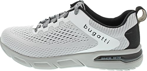 bugatti Nubola sportlicher Schnürer Grau