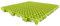 Pack 12 Losetas Reforzadas PVC (1,3m² Aprox) Pistacho, Soporta el Paso de vehículos y maquinaria. Suelos de garajes, almacenes, Naves.