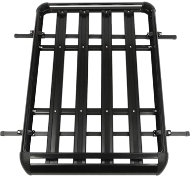 Universal Dachgepäckträger Auto, Aluminium Dachträger, Relingträger Leichtes, 150kg Tragfähigkeit, Geringe Windgeräusche, FÜR SUV Universal (160 * 100cm)