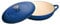 Denby - Cast Iron Casserole Dish with Lid - Cobalt Blue - 3.65L Capacity - Non-Stick - Ovenproof - Easy Grip Handles - For Braising, Stews, Roasting, Batch Cooking -30cm x 30cm x 13cm