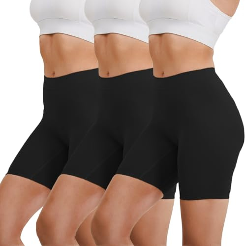 Merlvida Culotte Gainante Femme Ventre Plat Gaine Amincissante sans Couture Panty Gainant Invisible Shorty Anti Frottement Cuisse Leggings Taille Haute sous Vêtements Sculptantes Short Minceur