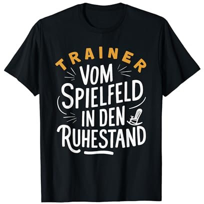 Trainer vom Spielfeld - Ruhestand Abschied Danke Fitness T-Shirt