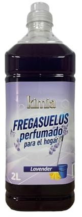 KIMIA - Fregasuelos Lavender Flower Pack 2 x 2L | Fregasuelos Perfumado para Hogar | Limpiador de Suelo | Limpieza Profunda | Aroma a Lavanda | Fragancia Fresca y Duradera | Todo Tipo de Superficies