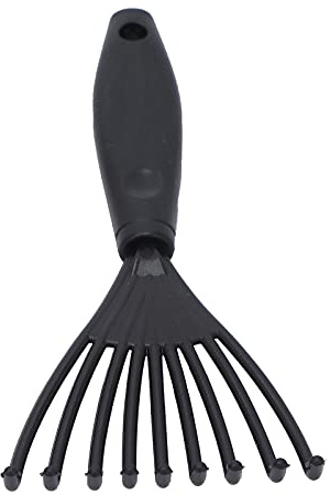TIKATARER Hair Brush Cleaner Tool, Black Round Hairbrush Cleaner Tool, Plastic Comb Cleaner Hair Dirt Removal Brush for Home and Salon Use