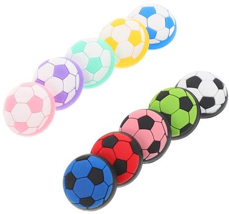 10 Uds Controlador De Juego Tapa Agarre para El Pulgar Joystick De Fútbol Tapas para Joystick De Pulgar Consola De Juegos Mango del Volante Cubiertas para El TOBBOMEY