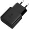25W Chargeur Rapide Type C pour Samsung Galaxy S22 S23 Ultra S21 S21 FE 5G S20 A54 A53 A34 A33 A14 A13 USB C Ultra USB C Super Rapide iPad Pro Huawei Chargeur Noir