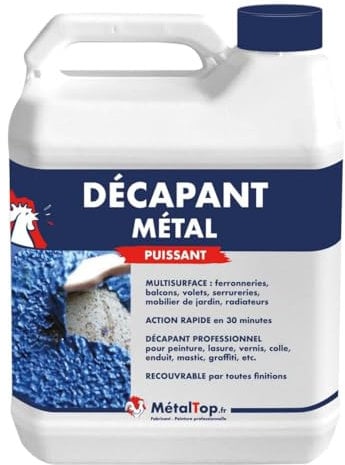 Metaltop - Decapant Metal - IIncolore - RAL Incolore - Pot 1 L