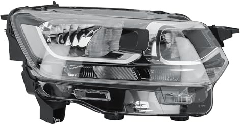 LONGLING Scheinwerfer Rechts Beifahrerseite Frontscheinwerfer mit Motor für Citroen Berlingo EC ER 2018-2024 Fiat Doblo 2022-2024