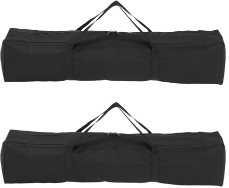 sourcing map 2pcs Camping Chair Replacement Bag 29.5 x 5.9 Folding Chair Carry Oxford Cloth Storage Tent Bag with Handle Strap for Travel Outdoor Camping Sports, Black