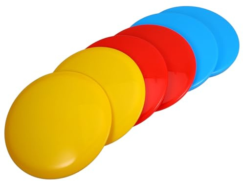 ELAYARD Set de 6 Disques de Disc Golf pour Débutants Driver Disque de Distance Moyenne et Putter Équipement d'Entraînement pour Disc Golf pour Jeu Extérieur et Précision