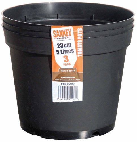 ebertSankey Tomato Growing Plant Pot (Black,3x 23 cm