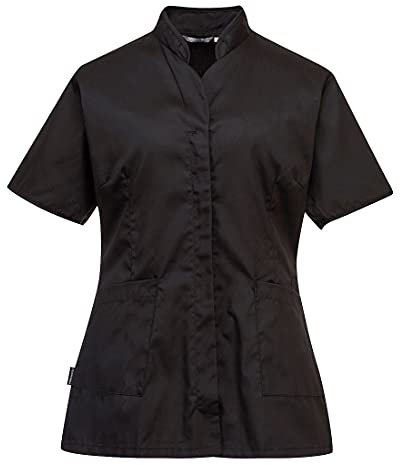 Portwest Premier Tunic, Size: M, Colour: Black, LW12BKRM