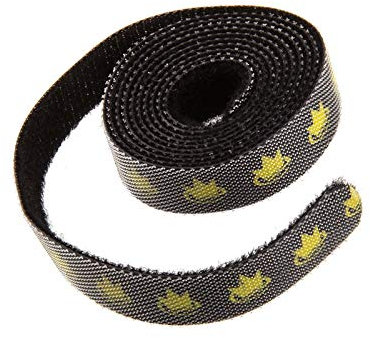 King Mod Klettkabelbinder, 12,5 x 1000mm - mit Logo (ZUUV-039)