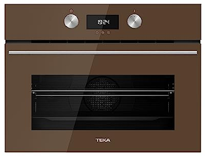 Teka HLC 8400 - Horno Multifunción Compacto de 45 cm, Urban Colors Edition, 9 Funciones de Cocción, SurroundTemp con HydroClean PRO, Touch Control, Color Marrón