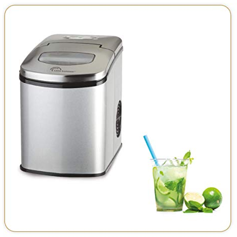 Little Balance 8373 Happy Glaçons Eiswürfelmaschine, Chrom