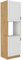 Küchen Hochschrank 60 cm Stilo Weiss + Eiche Artisan Küchenzeile Küchenblock